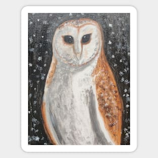 Barn Owl Sticker